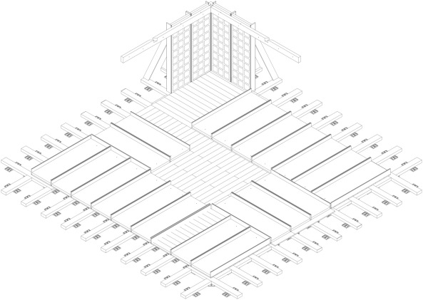 Studierende bauen Kunstpavillon in Lausanne