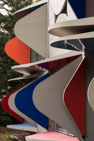 Kinetisches Mehrfamilienhaus von Manuel Herz