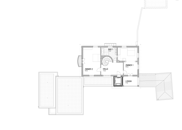 Grundriss 1. Obergeschoss