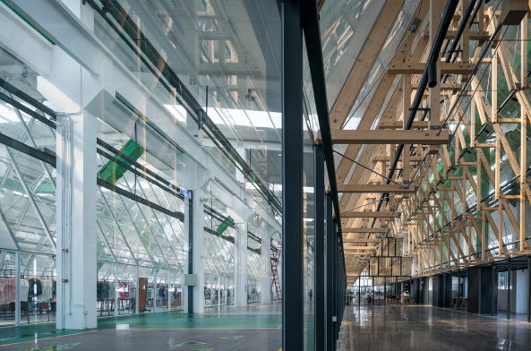 Umgebaute Textilfabrik in Changzhou von Atelier Archmixing