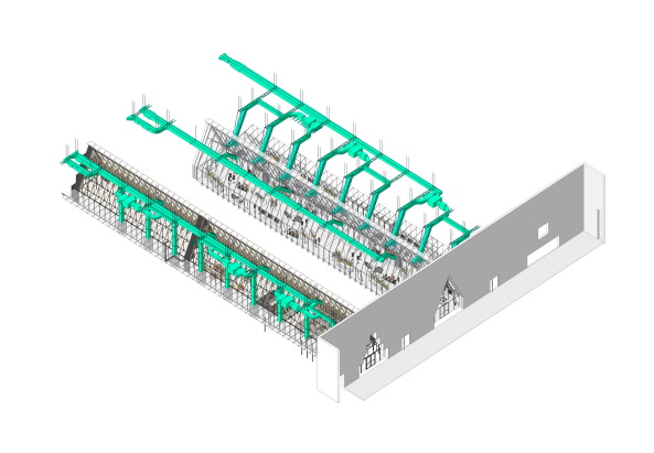 Umgebaute Textilfabrik in Changzhou von Atelier Archmixing