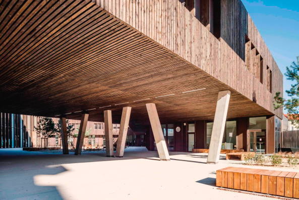 Schulkomplex in Saint-Denis von Brenac & Gonzalez