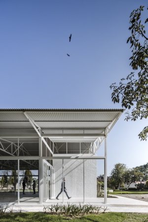 Pavillon von Cotaparedes Arquitectos in Mexiko