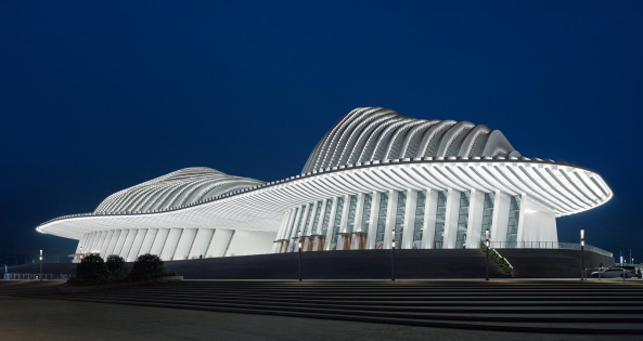 Kulturzentrum von gmp in Nanning