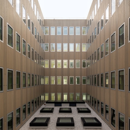 Institut von KAAN Architecten auf dem Campus Paris-Saclay