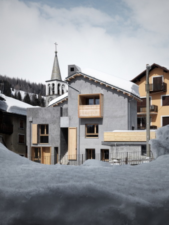 Wohnhausumbau in Madesimo von Enrico Scaramellini