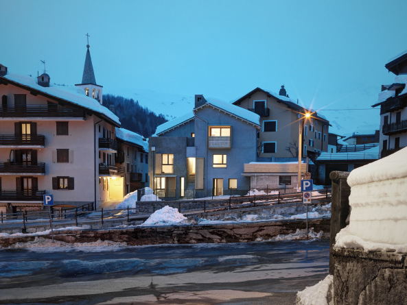 Wohnhausumbau in Madesimo von Enrico Scaramellini