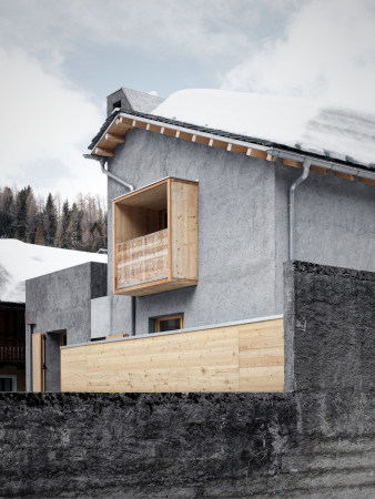 Wohnhausumbau in Madesimo von Enrico Scaramellini