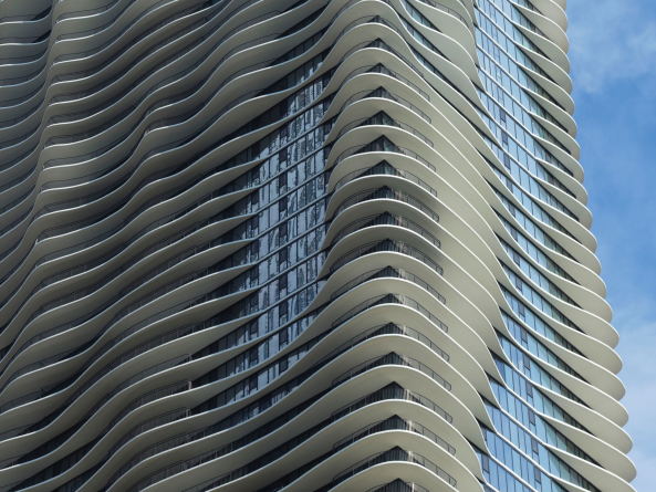 Aqua Tower in Chicago von Studio Gang