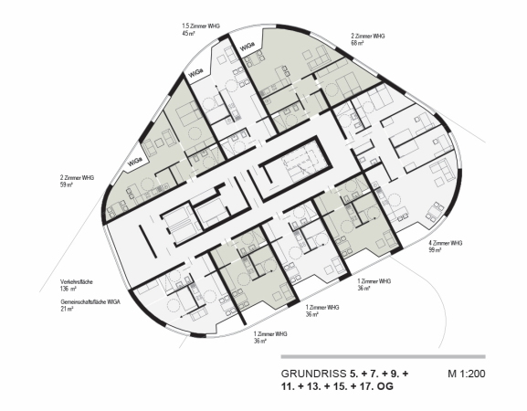 1. Preis: Lengfeld & Wilisch Architekten (Darmstadt)