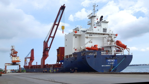 Schiff Ankunft Philippinen