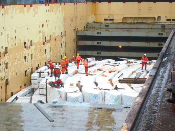 Umladen Hochseehafen