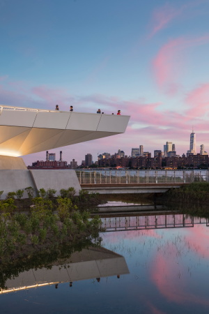 Neuer Uferpark am New Yorker East River