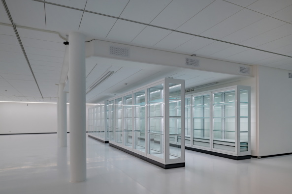 Schaudepot der Rostocker Kunsthalle von buttler und matrix