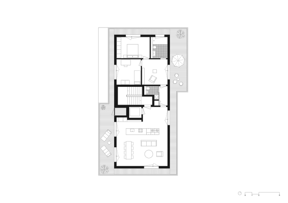 Typ 01, 2. Obergeschoss