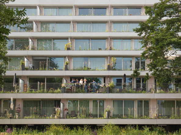 Terrassenhaus von NL Architects in Amsterdam