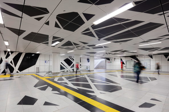 Auszeichnung: Die Wehrhahn-Linie in Dsseldorf von netzwerkarchitekten