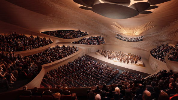 Zaha Hadid Architects planen Philharmonie in Jekaterinburg