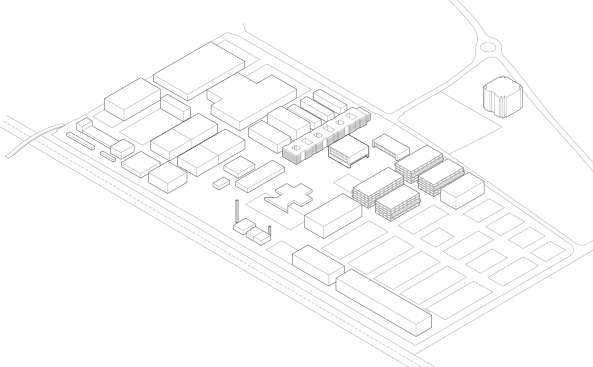 Lageplan des Roche-Firmengelndes in Kaiseraugst