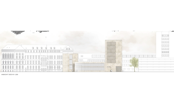 3. Preis: harris + kurrle (Stuttgart), Ansicht Sd