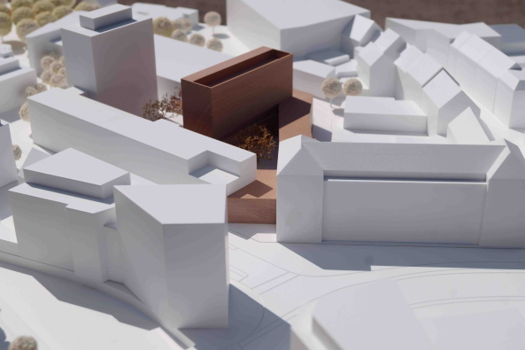 2. Preis: rw+ (Berlin) und Martin Schmitt Architektur (Berlin), Modell