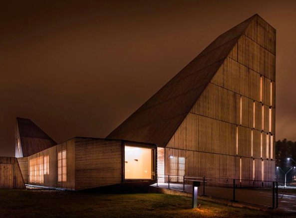 Kirche von Espen Surnevik in Norwegen