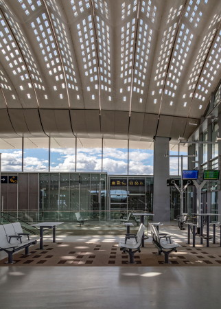 TGV-Bahnhof in Montpellier von Marc Mimram Architects