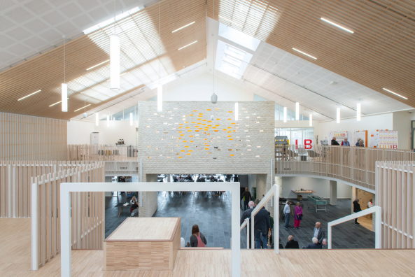 Schulerweiterung von C.F. M�ller Architects in Ikast