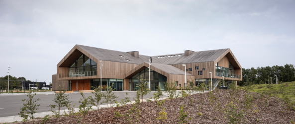 Schulerweiterung von C.F. Mller Architects in Ikast