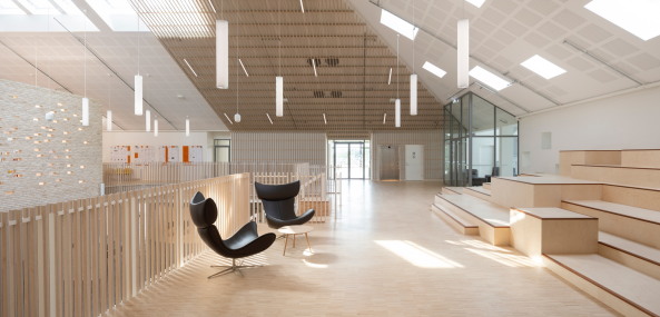 Schulerweiterung von C.F. M�ller Architects in Ikast