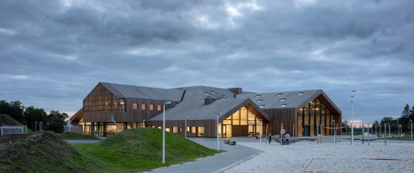 Schulerweiterung von C.F. Mller Architects in Ikast