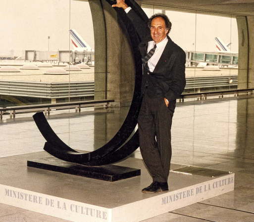 Paul Andreu verstarb am 11. Oktober im Alter von 80 Jahren. Das Foto entstand 1996 in Roissy.