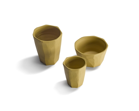 Belobigung: Gefe Keramische Becher; Entwurf: Elmar Ludescher und Philip Lutz aus Bregenz; Herstellung: Keramikwerkstatt
