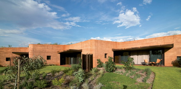Schferhuser Pilbara in Westaustralien; Architekt: Luigi Rosselli