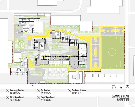 Schulumbau in Peking von Crossboundaries