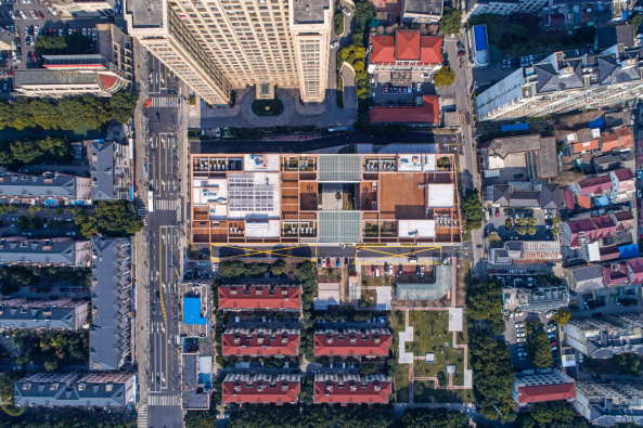 Bildungsbau in Shanghai von Atelier GOM