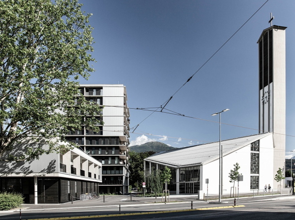 Lobende Erwhnung: Sozialpastorales Zentrum St. Paulus, Innsbruck, 2015  2017, von Marte.Marte Architekten