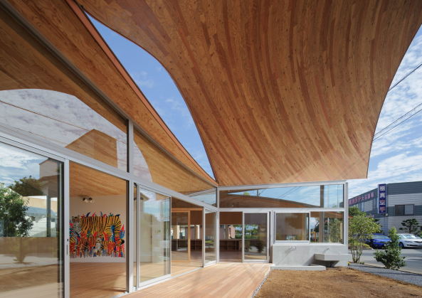 Bauweltpreis 2018: Kindertagessttte in der Prfektur Yamanashi, Japan von Takashige Yamashita Office, Tokio