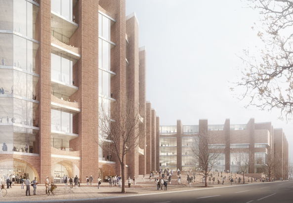 Wulf Architekten: Stra�enperspektive