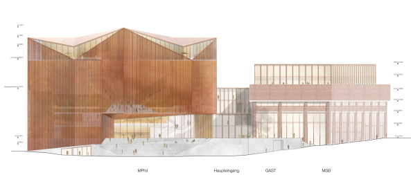 Auer Weber: Ansicht West