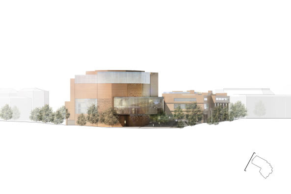 HENN: Ansicht Nord-West