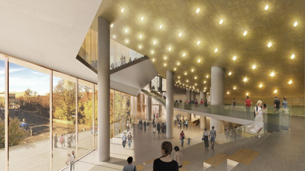 Auer Weber: Perspektive Foyer