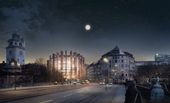 Wulf Architekten: Nachtperspektive