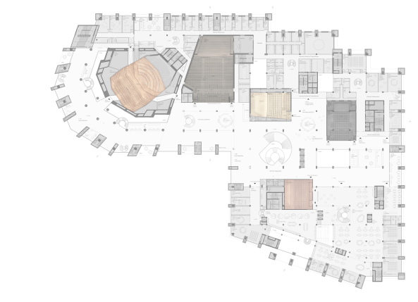 Wulf Architekten: Grundriss 1. OG