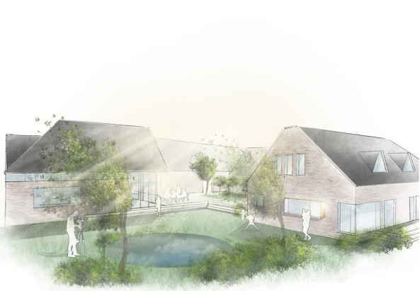 3. Preis: Architektencontor Scheel/Jelinek (Kiel) mit Urte Schlie Landschaftsarchitektur (Timmendorfer Strand)