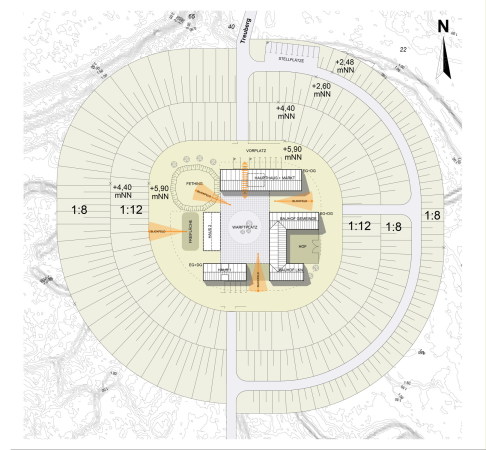 4. Preis: Limbrecht und Jensen Architekten (Niebll) mit Planungsgruppe OLAF (Wester-Ohrstedt)