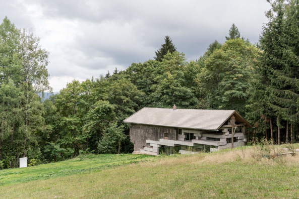 Am Waldrand des Schedlbergs liegt das alte Bauernhaus, das seit 1963 vor sich hinrottete.