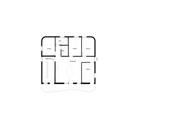 Grundriss 1. OG (vierachsig)