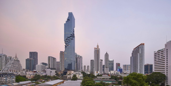 Finalist: MahaNakhon in Bangkok von Bro Ole Scheeren und OMA Office for Metropolitan Architecture