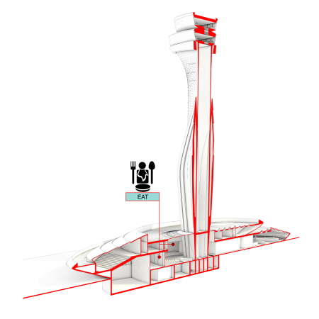 Flughafentower in Istanbul von Pininfarina